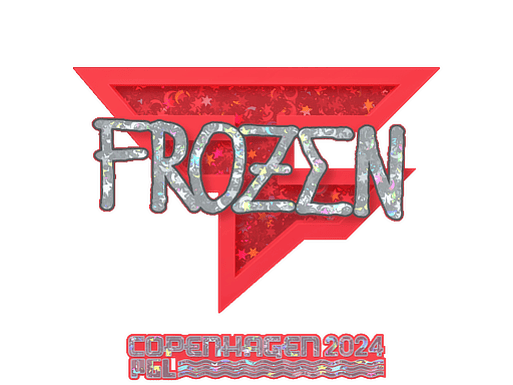 Sticker | frozen (Glitter) | Copenhagen 2024
