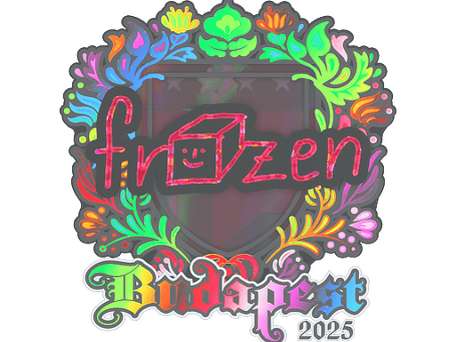 Sticker | frozen (Holo) | Budapest 2025