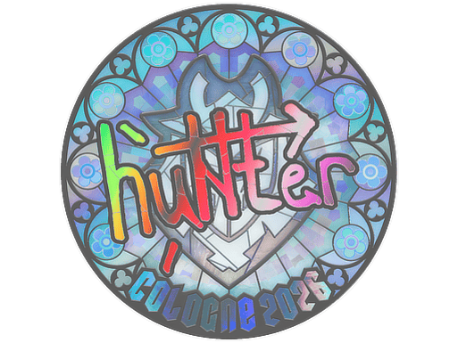 Sticker | huNter- (Holo) | Cologne 2026
