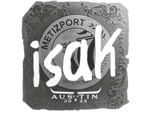 Sticker | isak (Foil) | Austin 2025