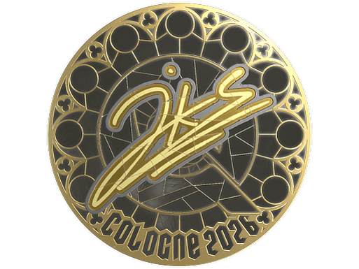 Sticker | jks (Gold) | Cologne 2026