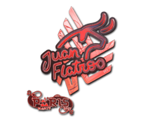Sticker | juanflatroo (Holo) | Paris 2023