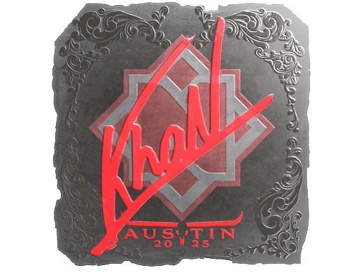 Sticker | khaN (Foil) | Austin 2025