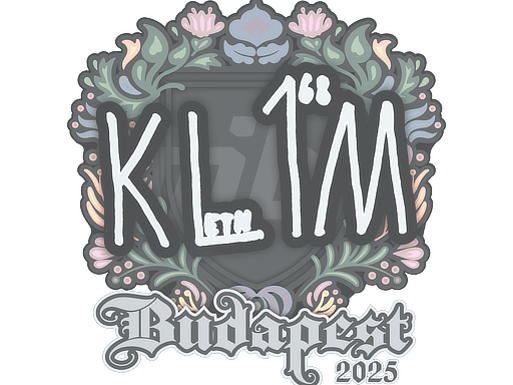 Sticker | kl1m | Budapest 2025