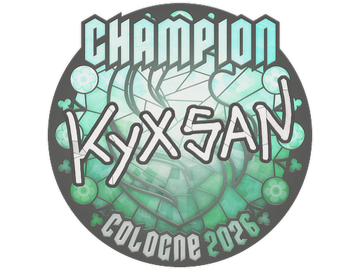 Sticker | kyxsan (Champion) | Cologne 2026