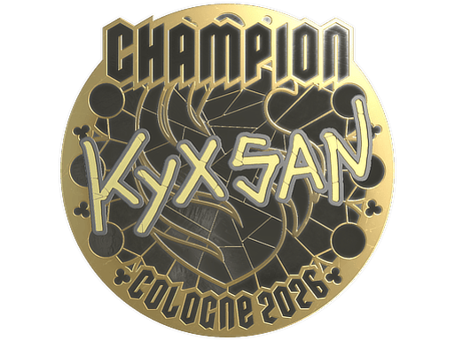 Sticker | kyxsan (Gold, Champion) | Cologne 2026
