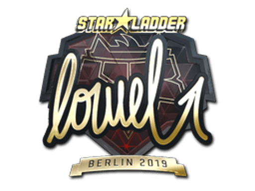 Sticker | loWel (Gold) | Berlin 2019