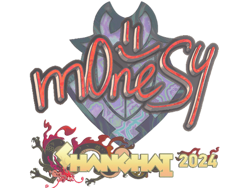 Sticker | m0NESY (Holo) | Shanghai 2024