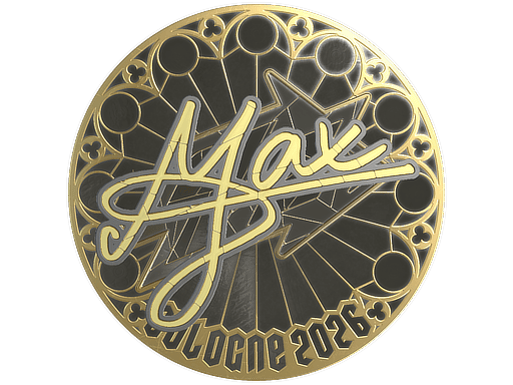 Sticker | max (Gold) | Cologne 2026