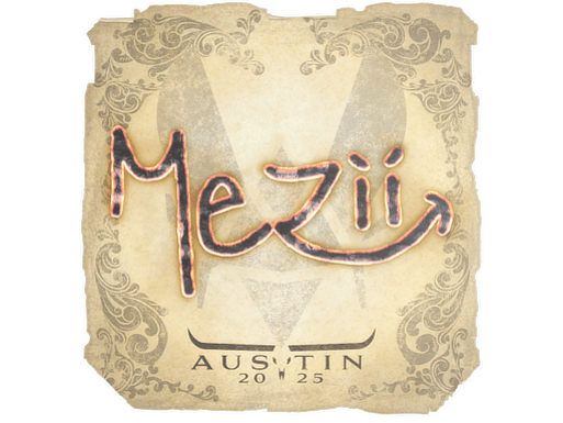 Sticker | mezii | Austin 2025