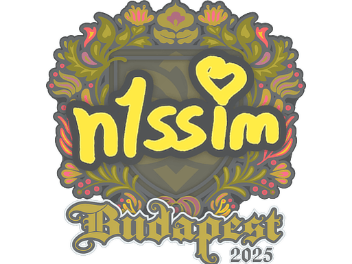 Sticker | n1ssim | Budapest 2025