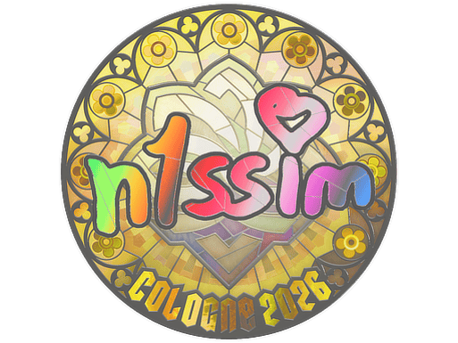 Sticker | n1ssim (Holo) | Cologne 2026