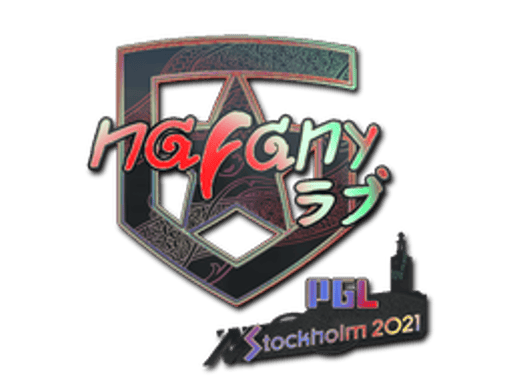 Sticker | nafany (Holo) | Stockholm 2021