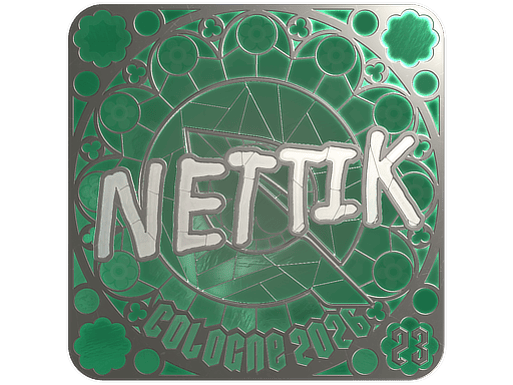 Sticker | nettik (Foil, Ranked) | Cologne 2026