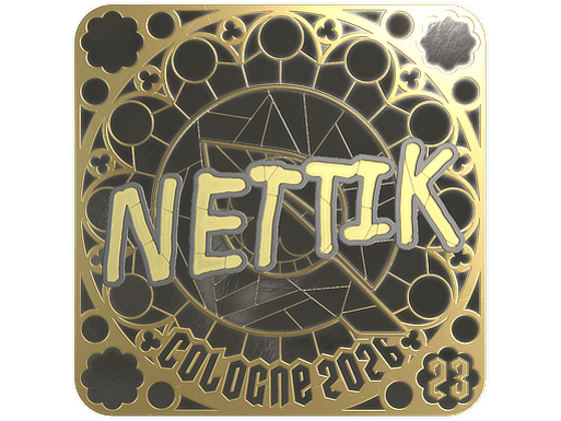 Sticker | nettik (Gold, Ranked) | Cologne 2026