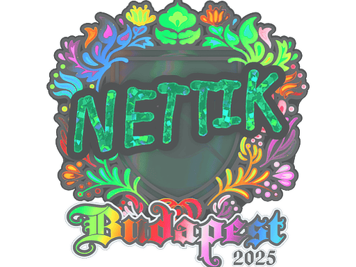 Sticker | nettik (Holo) | Budapest 2025