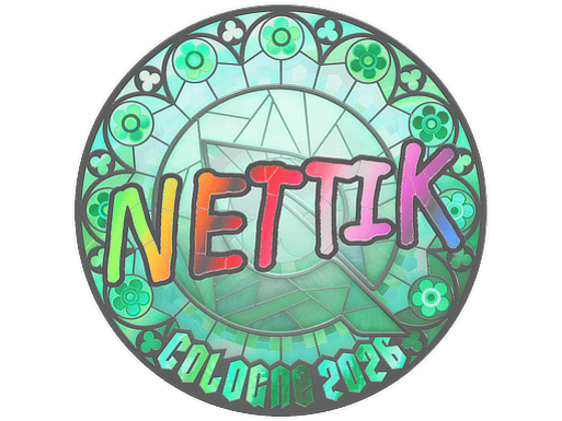 Sticker | nettik (Holo) | Cologne 2026