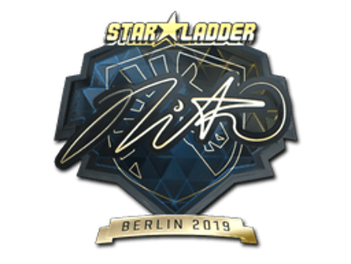 Sticker | nitr0 (Gold) | Berlin 2019