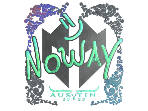 Sticker | noway (Holo) | Austin 2025