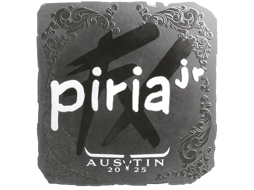 Sticker | piriajr (Foil) | Austin 2025