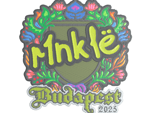 Sticker | r1nkle (Embroidered) | Budapest 2025