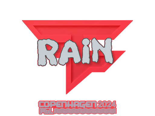 Sticker | rain | Copenhagen 2024