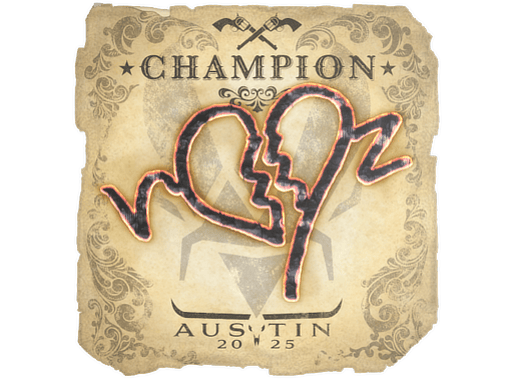 Sticker | ropz (Champion) | Austin 2025