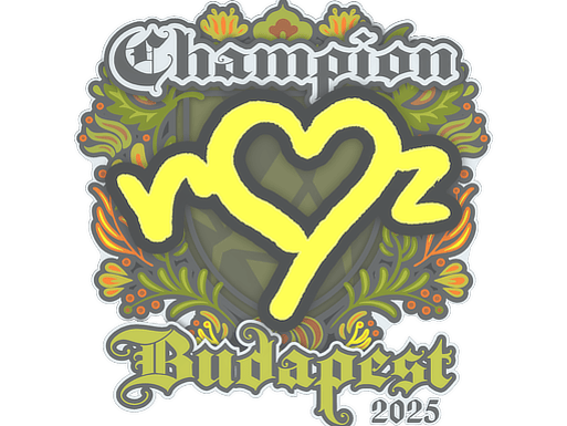 Sticker | ropz (Champion) | Budapest 2025