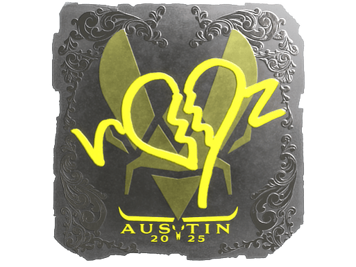 Sticker | ropz (Foil) | Austin 2025