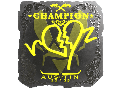 Sticker | ropz (Foil, Champion) | Austin 2025
