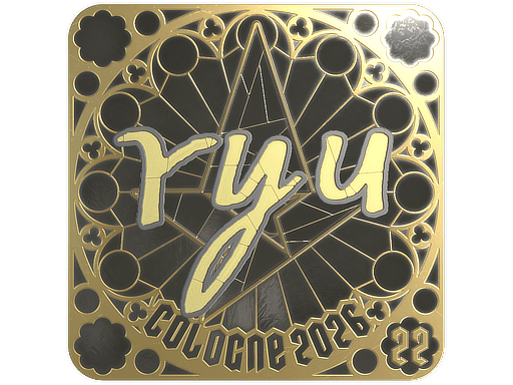 Sticker | ryu (Gold, Ranked) | Cologne 2026