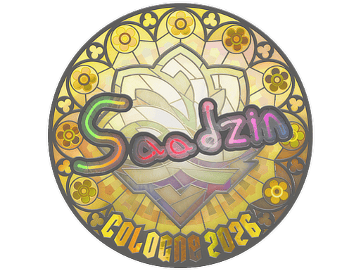 Sticker | saadzin (Holo) | Cologne 2026