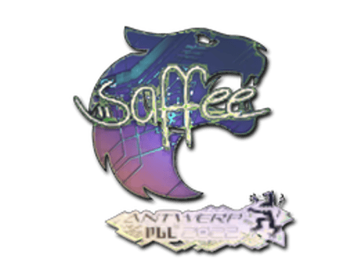 Sticker | saffee (Holo) | Antwerp 2022