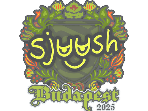 Sticker | sjuush | Budapest 2025