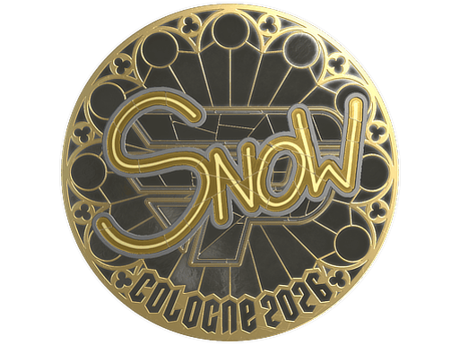 Sticker | snow (Gold) | Cologne 2026
