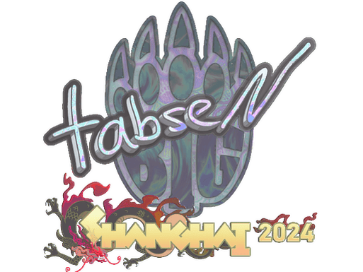 Sticker | tabseN (Holo) | Shanghai 2024