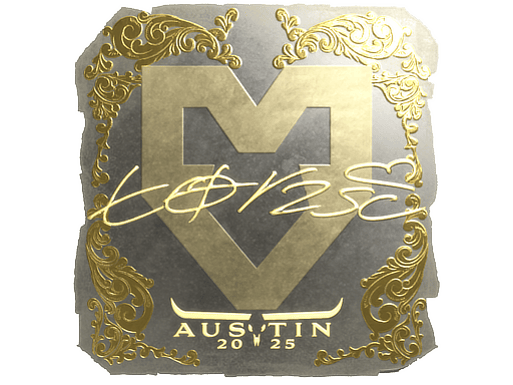 Sticker | torzsi (Gold) | Austin 2025