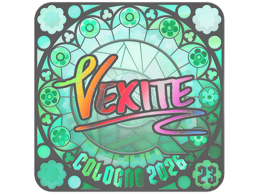 Sticker | vexite (Holo, Ranked) | Cologne 2026