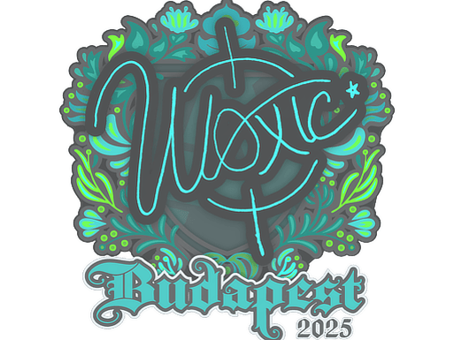 Sticker | woxic | Budapest 2025