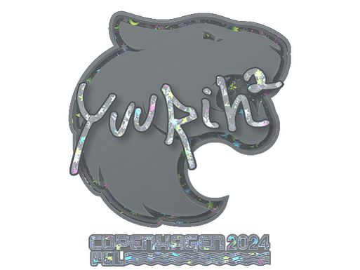 Sticker | yuurih (Glitter) | Copenhagen 2024