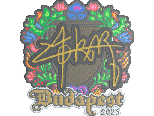 Sticker | z4KR (Embroidered) | Budapest 2025