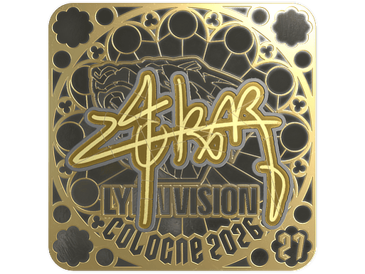 Sticker | z4KR (Gold, Ranked) | Cologne 2026