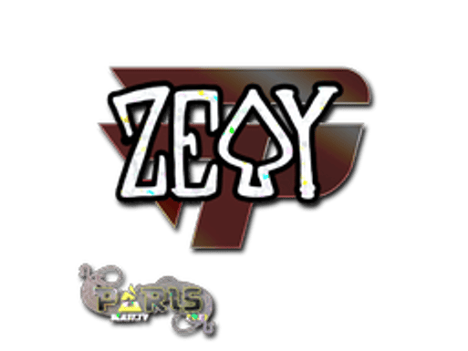 Sticker | zevy (Glitter) | Paris 2023