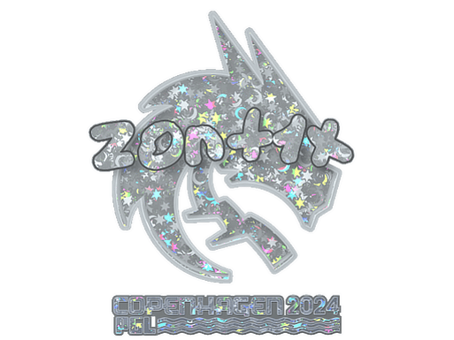 Sticker | zont1x (Glitter) | Copenhagen 2024