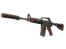 M4A1-S | Blood Tiger (Minimal Wear)