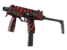MP9 | Ruby Poison Dart (Well-Worn)