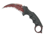 ★ Karambit | Crimson Web (Battle-Scarred)