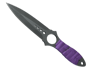 ★ Skeleton Knife | Ultraviolet (Well-Worn)