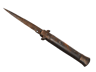 ★ Stiletto Knife | Rust Coat (Battle-Scarred)