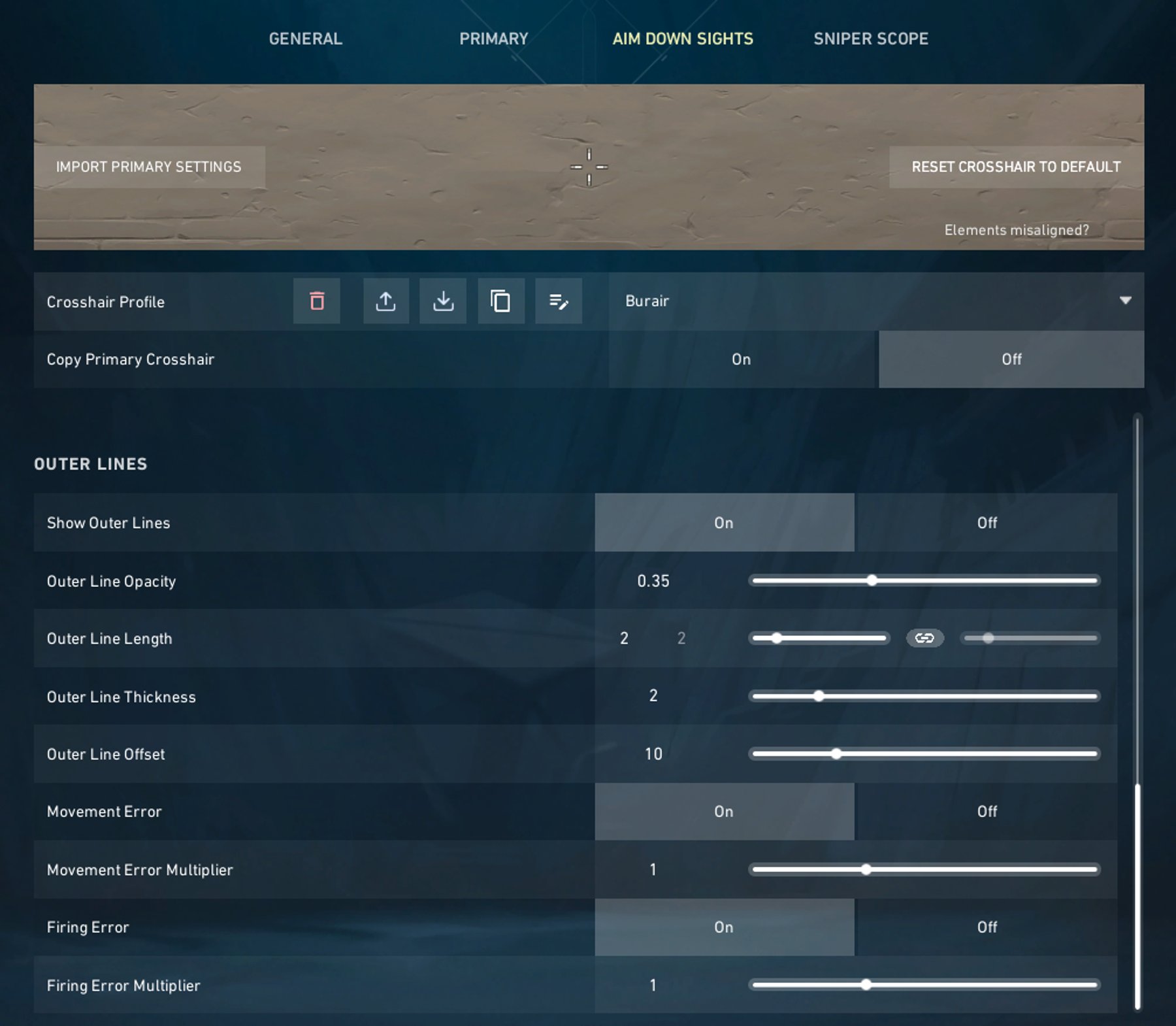 Best VALORANT Crosshair - ProSettings.net